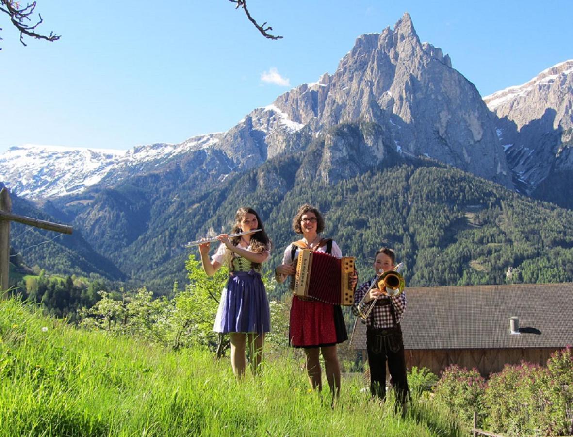 Schildberghof Santner Siusi Exterior foto