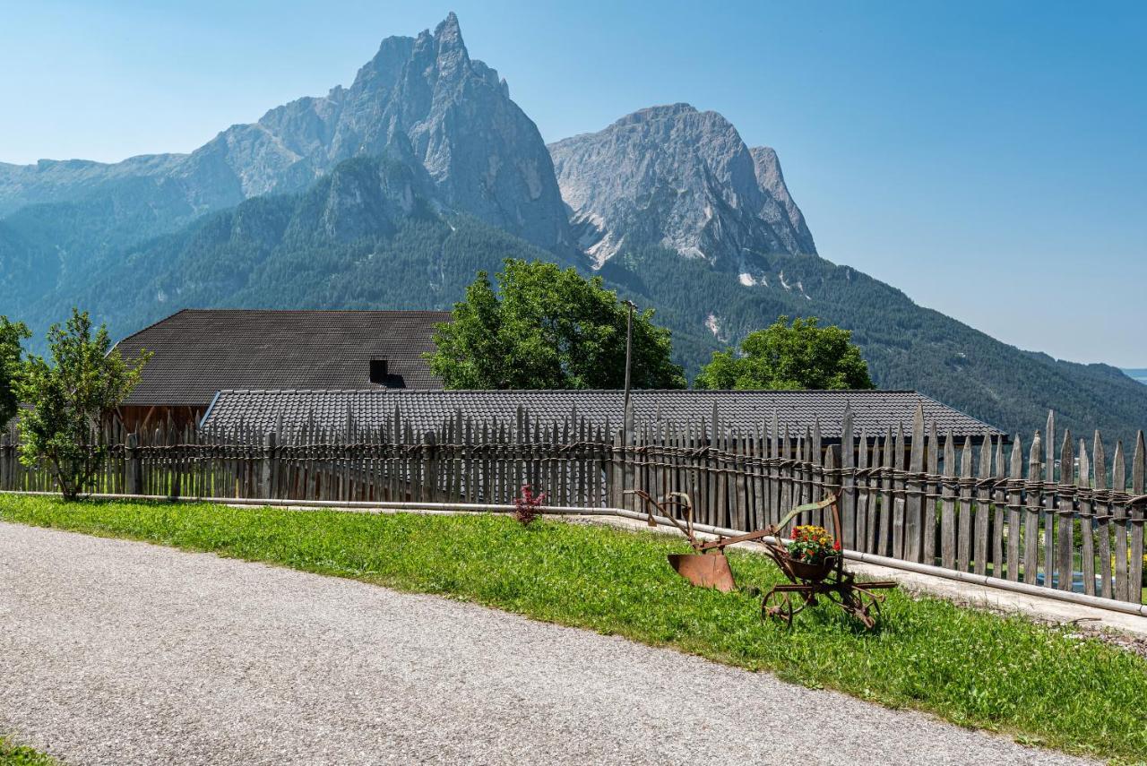 Schildberghof Santner Siusi Exterior foto
