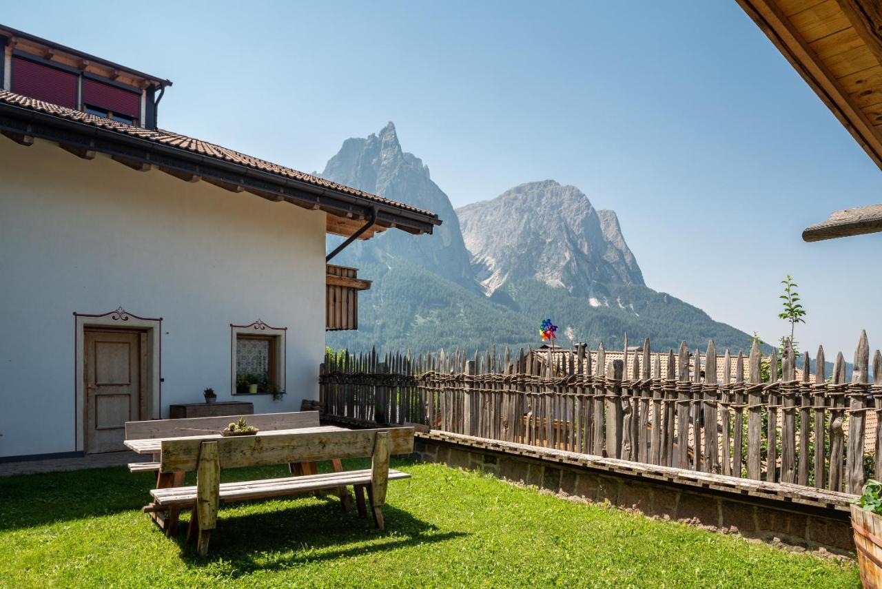 Schildberghof Santner Siusi Exterior foto